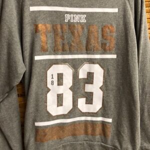 PINK Texas fleece shirt